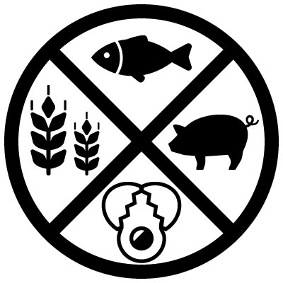 アレルギーの犬