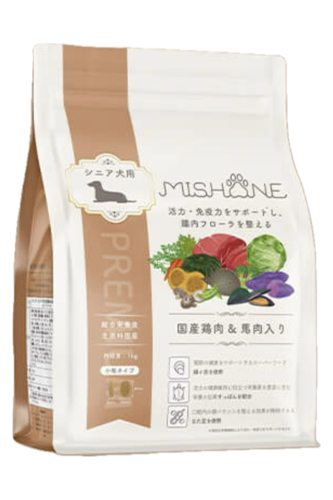 MISHONE -ミシュワン-シニア犬用プレミアムフード