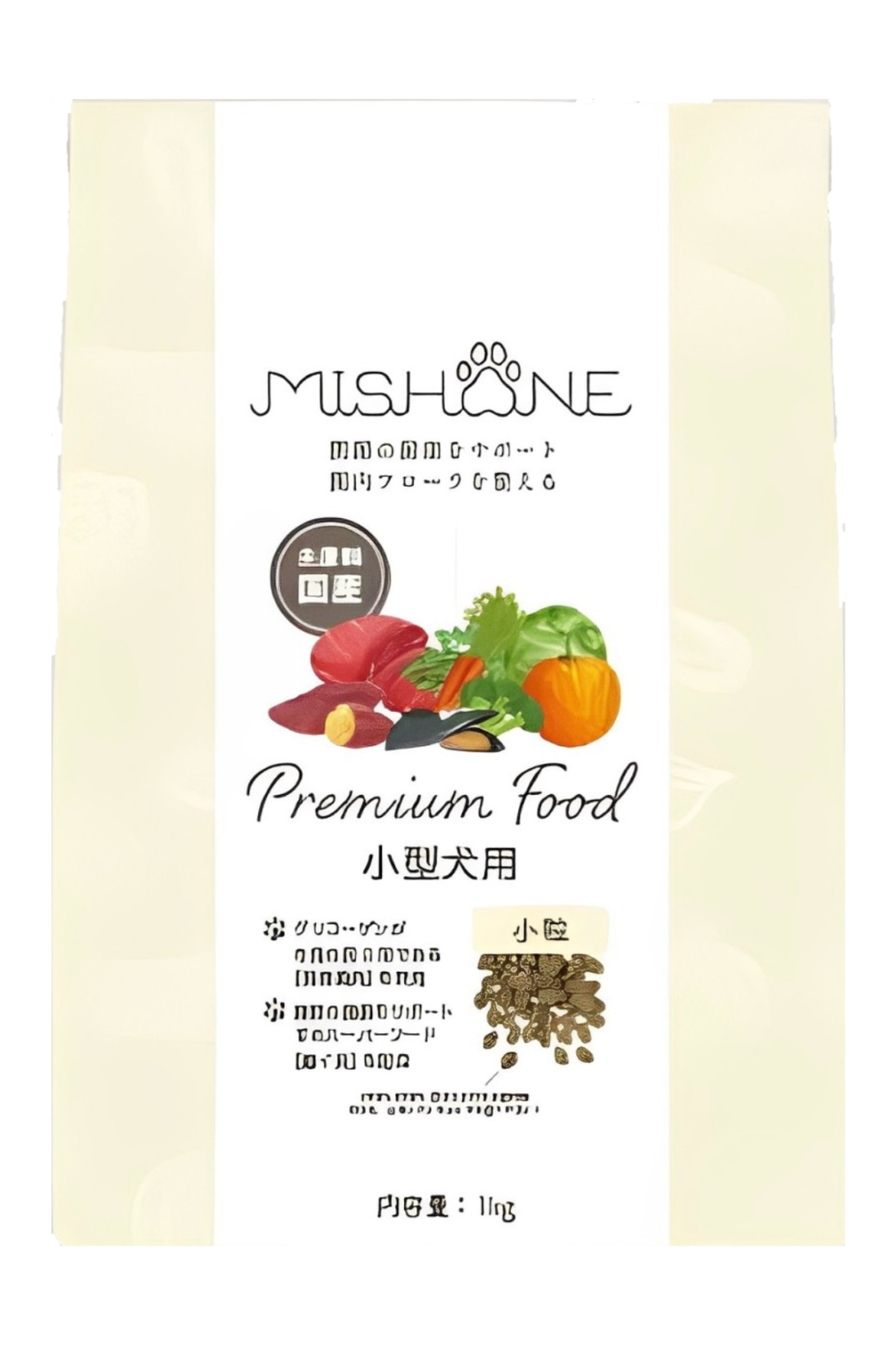 MISHONE -ミシュワン-小型犬用プレミアムフード